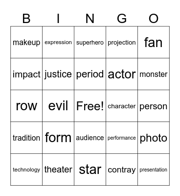 Lesson 5_英コⅡ Bingo Card