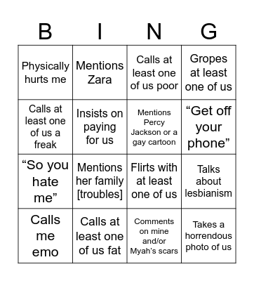 By-the-Book Bláithín Bingo Card
