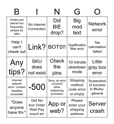 Labubu World Bingo Card