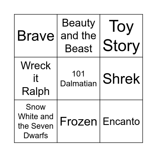 Reading 3 Bingo Card