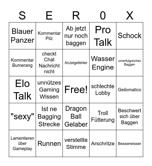 Ser0x Mario Kart World Bingo Card