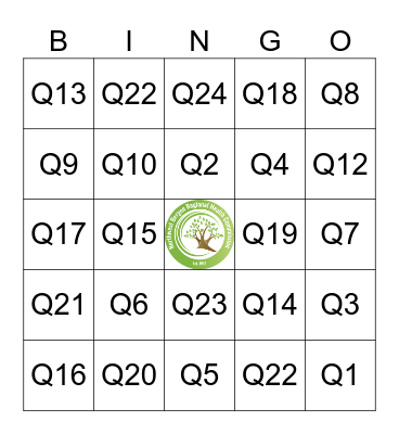 Outdoor Food Safety Bingo Card