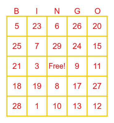 TEA PARTY 2025 BINGO! Bingo Card