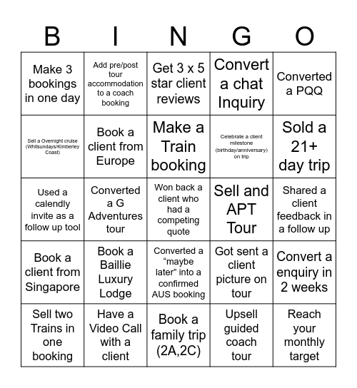 Bingo Roo Bingo Card