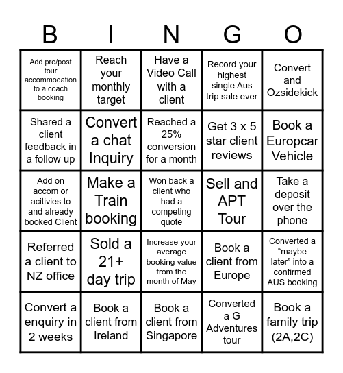 IAT Bingo Roo Bingo Card