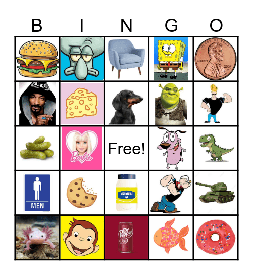 OG Random Bingo Card