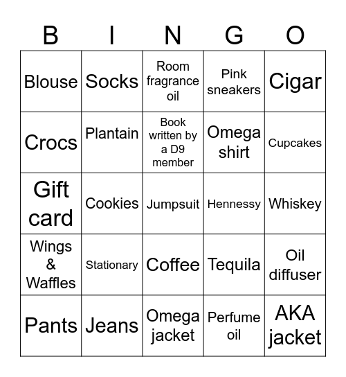 Beauty & The Bruhz Bus Bingo Card