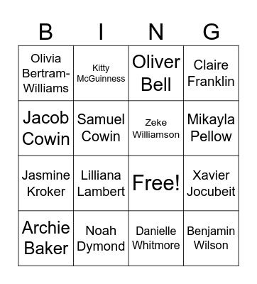 Get to Know Others Bingo Card