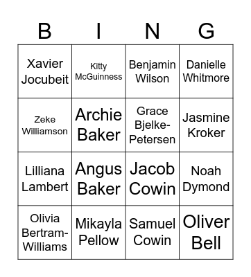 Get to Know Others Bingo Card