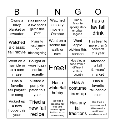Delivery Services Bingo Card