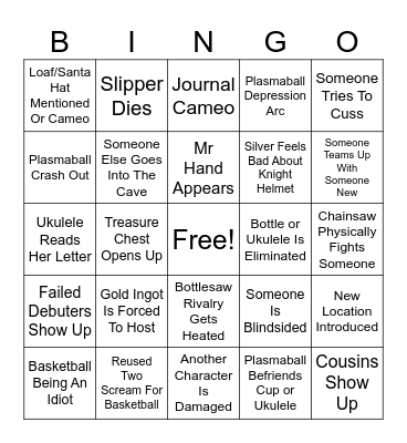 PPT2 BINGO Card