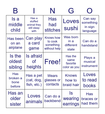 CSG 2025 BINGO Card