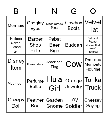 60/30 Birthday Bingo! Bingo Card