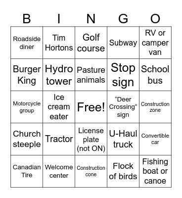 Dads Cool Bingo Game Bingo Card