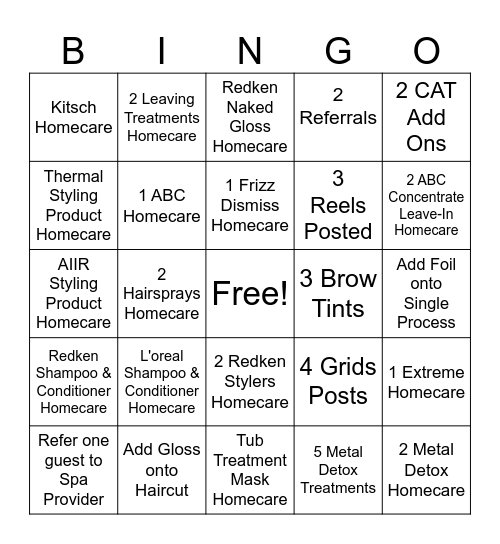 Summer Sizzler Bingo Card