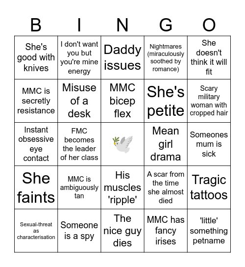 Silver Elite Bingo Card