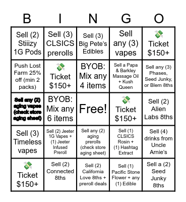 CULTURE BINGO Card