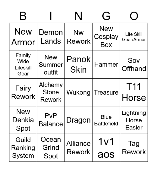 2025 Heidel Ball Bingo Card