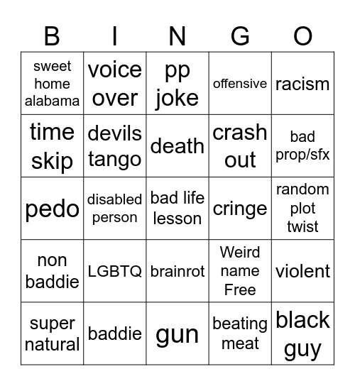 tomorrows teaching Bingo Card