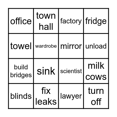 Brainy 6 Units 1-2 Bingo Card