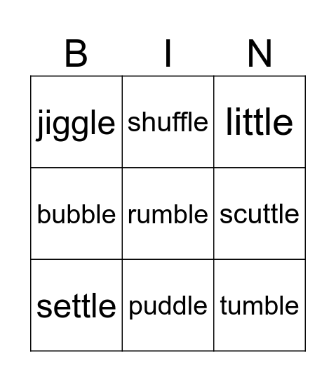 Taumata 5 Week 2 Bingo Card