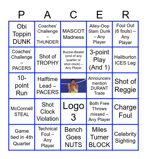 #GoCersBingo 2025 Bingo Card