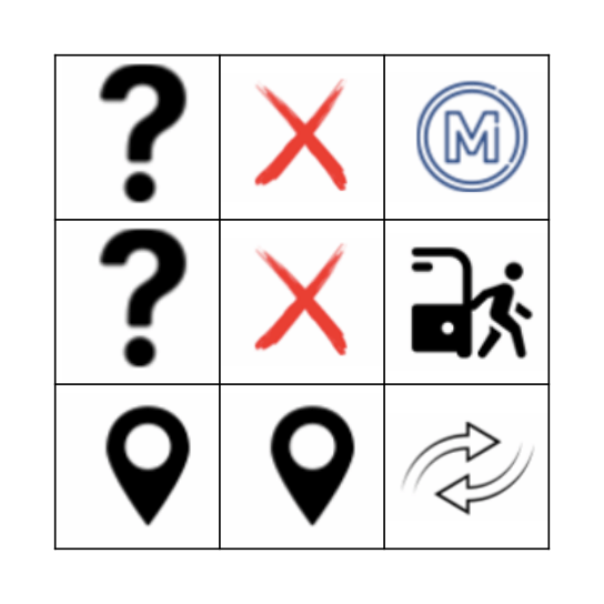 Les monuments de Paris Bingo Card