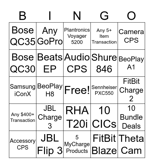 PHL Bingo Card