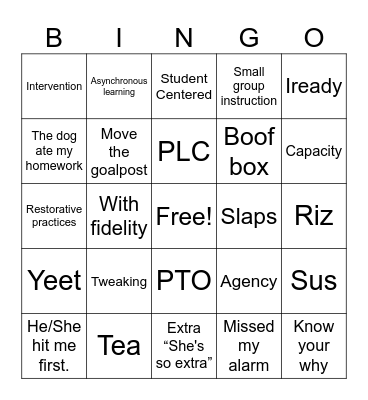 We Are the 212! Bingo Card