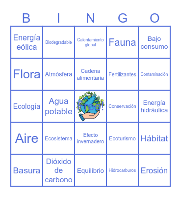 ECOBINGO @BAXTER Bingo Card