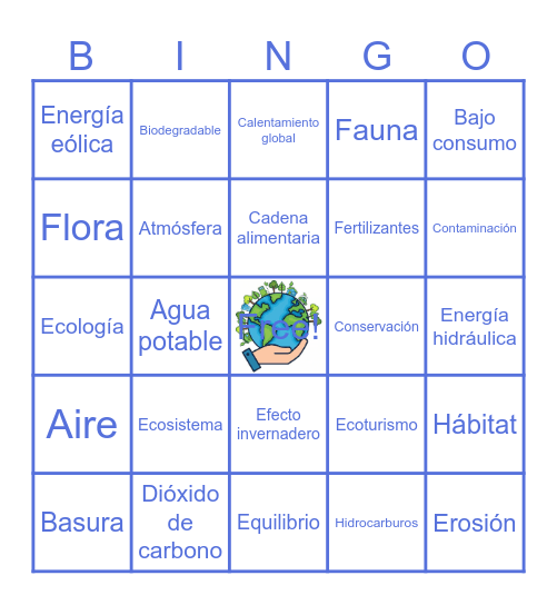 ECOBINGO @BAXTER Bingo Card