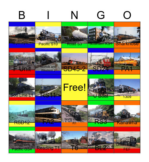 GE U Boat- The Original Owners Bingo Card
