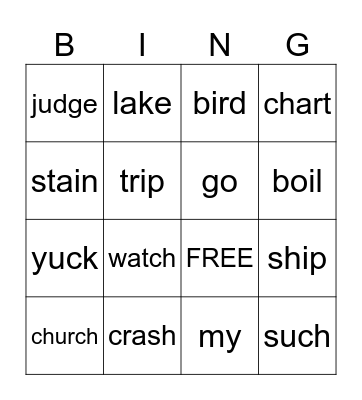 Bingo 2 Bingo Card