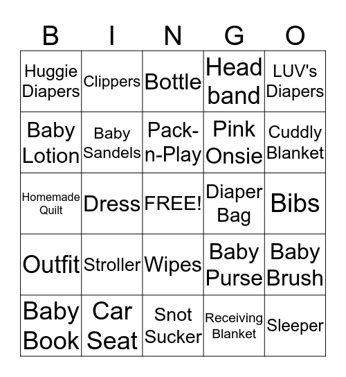 BROOKELYNN Bingo Card