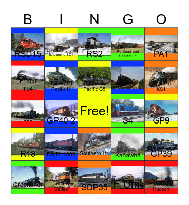 ALCO RS2- The Original Owners Bingo Card