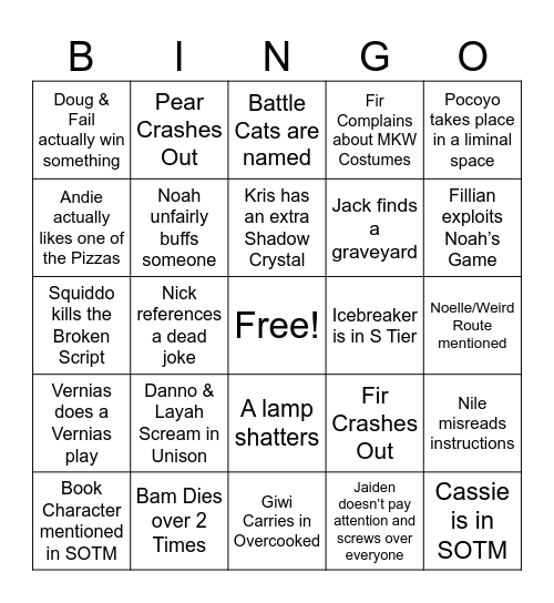 Watch Later Bingo #1 Bingo Card