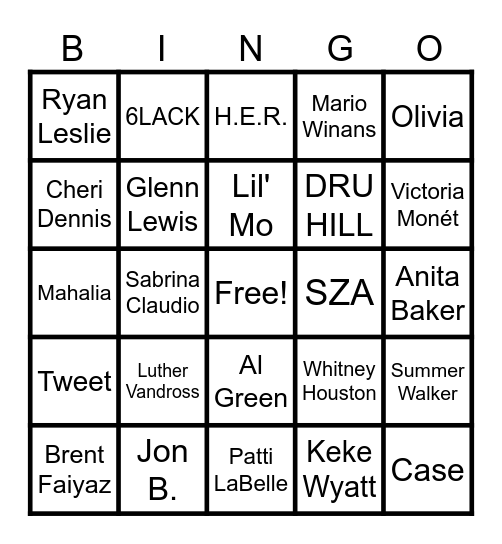 LATE FOR BREAKFAST Bingo Card