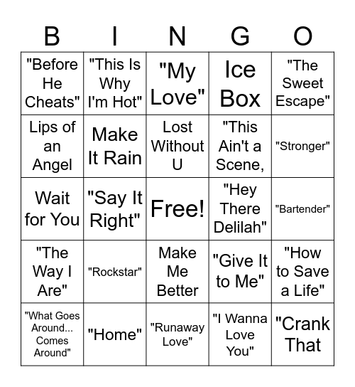 Who Knows Jenna? Bingo Card