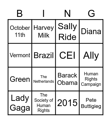 Nesco Resource - Allyship Bingo Card