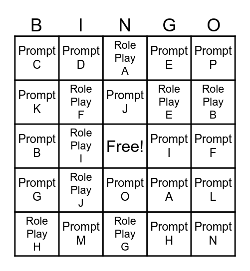 Soft Skills Bingo Card