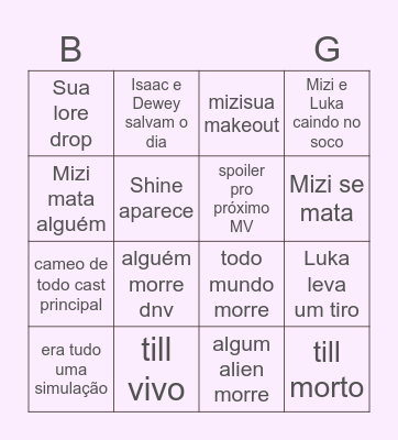 alien stage karma Bingo Card