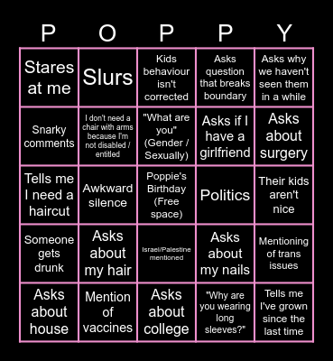 Wenn es einen Gott gibt, gib mir die Kraft, mit dieser Situation umzugehen Bingo Card