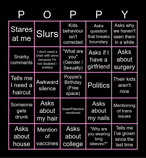 Wenn es einen Gott gibt, gib mir die Kraft, mit dieser Situation umzugehen Bingo Card