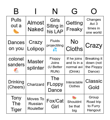 Floppy Bingo Card