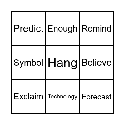 Holly Holly! Bingo Card