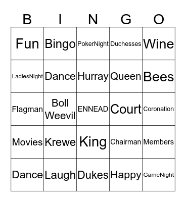 Ennead Bingo Card