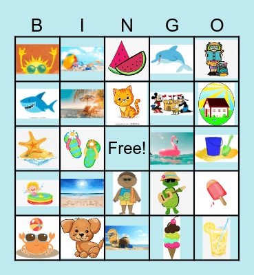 Summer Bingo Card