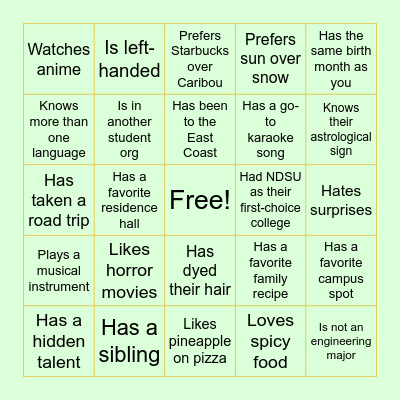 DO YOU KNOW YOUR DILs? Bingo Card