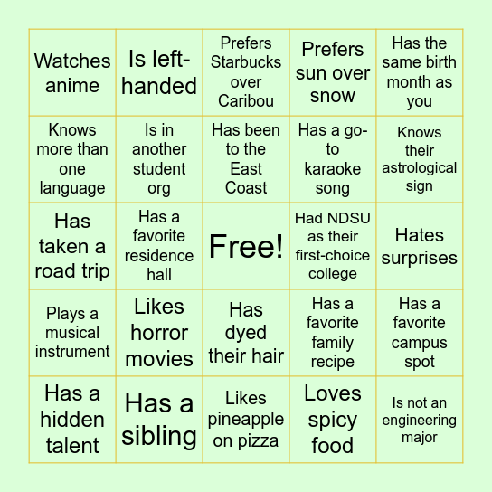 DO YOU KNOW YOUR DILs? Bingo Card