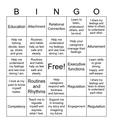 ARC BINGO Card